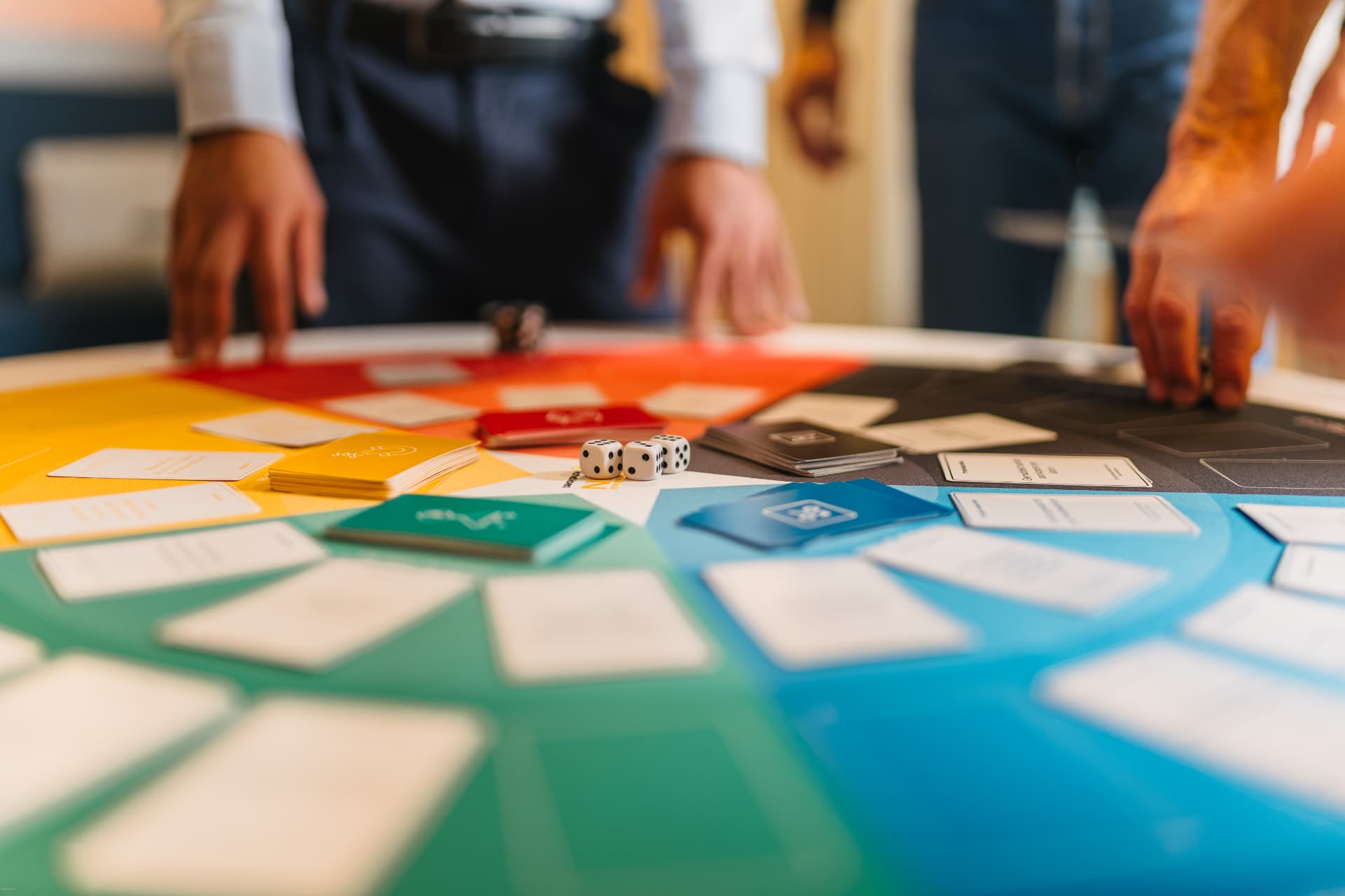 The Revenue Run KPI cards and game materials